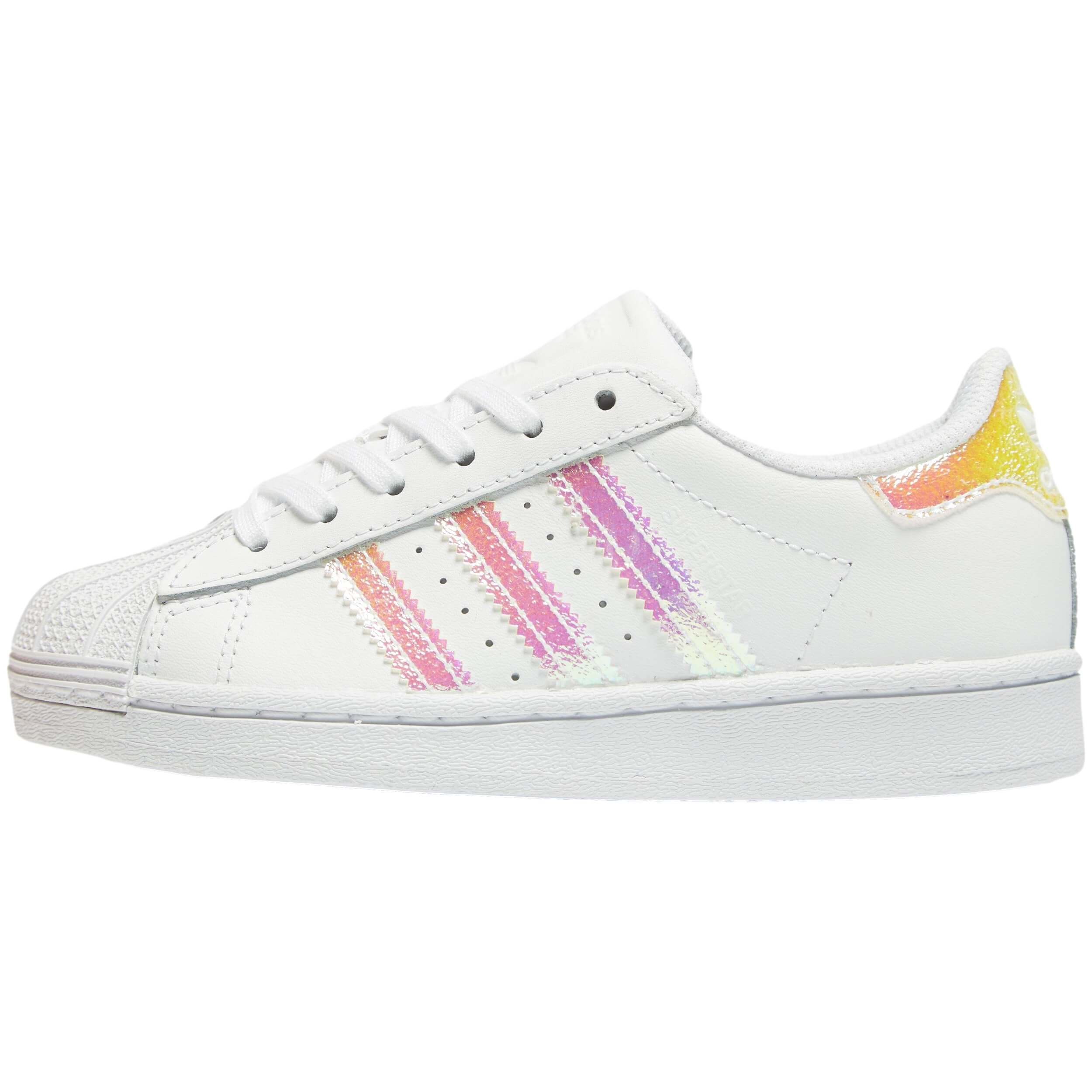 Zapatillas Adidas Superstar Para Niñas En Color Blanco – Stateside