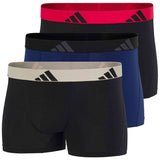 Pack De Calzoncillos Adidas Active Flex Cotton "Asst-Ruby/Bl/Cr"