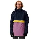 Chaqueta Rip Curl Primative "Azul Oscuro / Rosa / Amarillo"