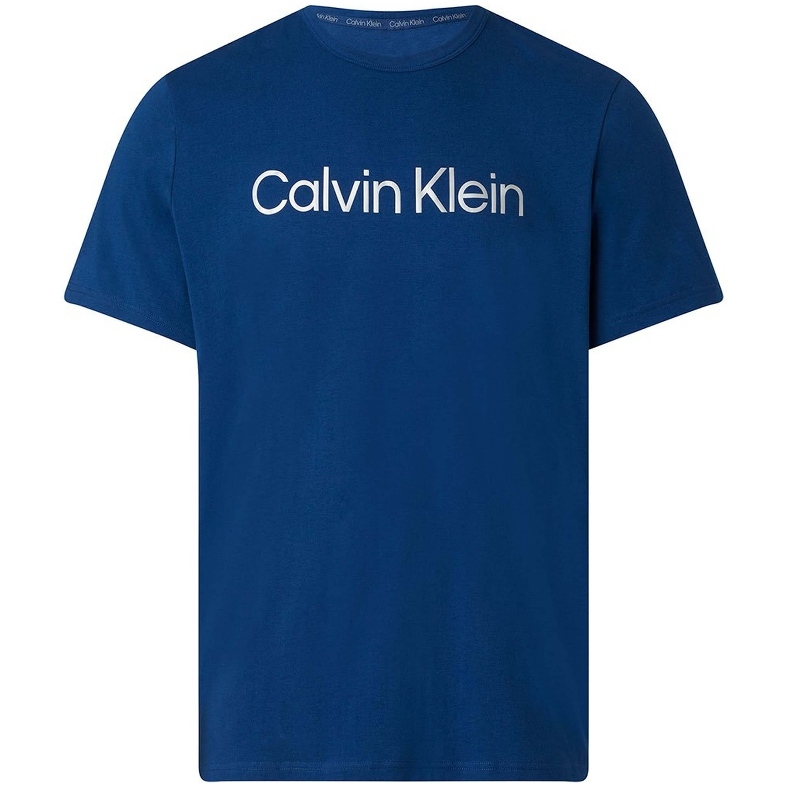 Camiseta De Manga Corta Calvin Klein Crew Neck Steel Cotton