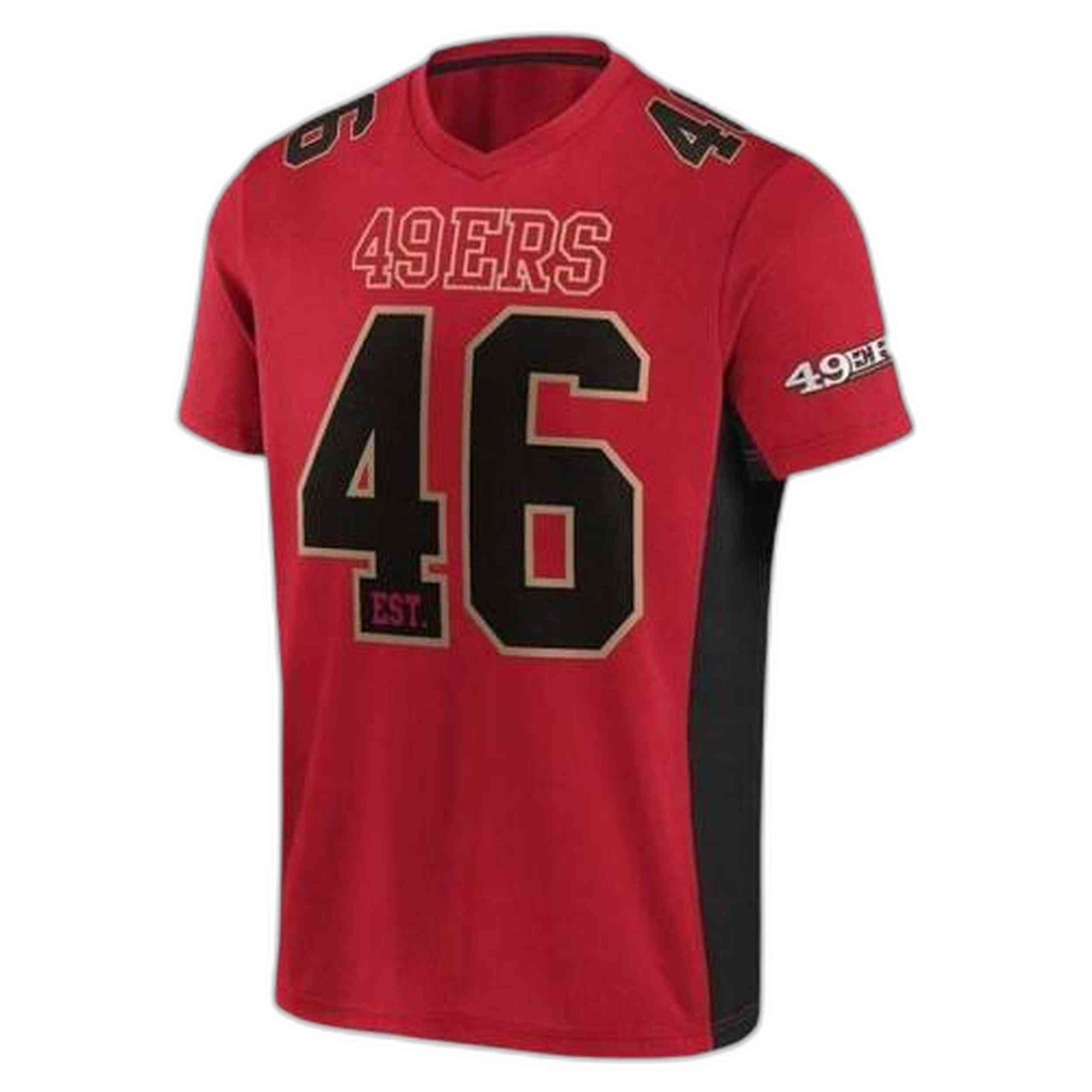 Camiseta De Manga Corta Fanatics San Francisco 49Ers