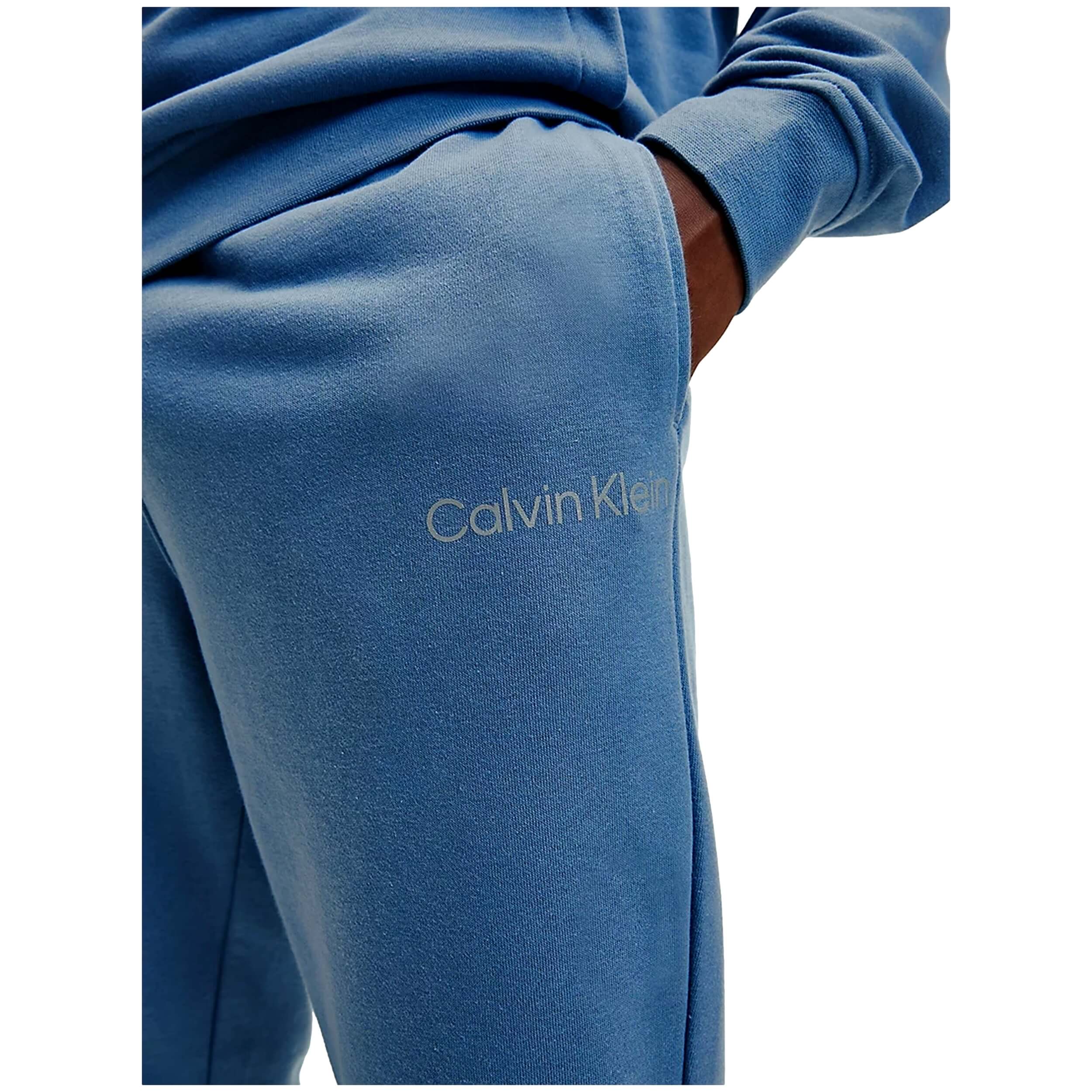 Calvin Klein Cotton Terry Logo Joggers Long Pants