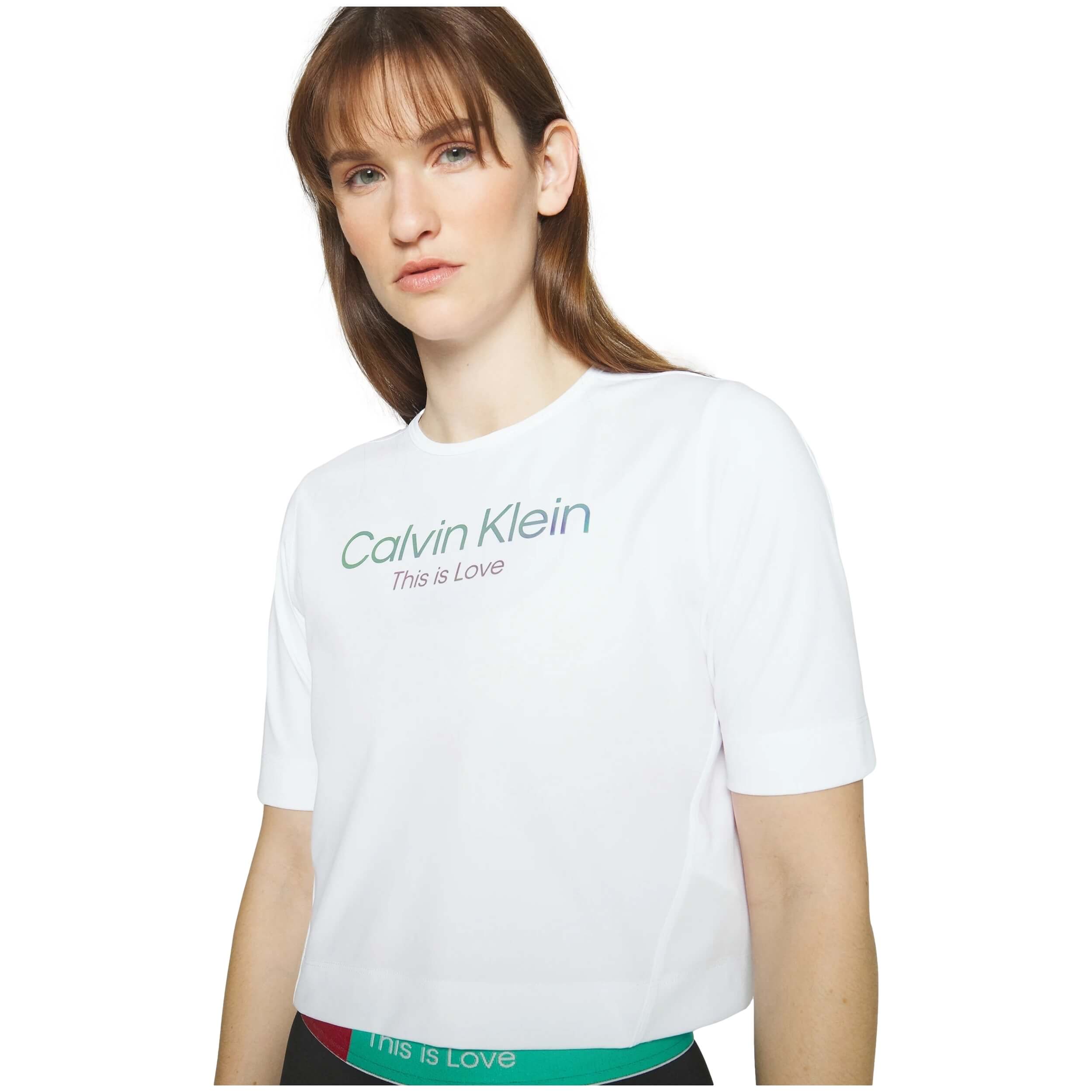 Calvin Klein Wo-Ss T-Shirt Short Sleeve T-Shirt