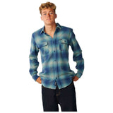 Camisa Rip Curl Classic Surf Count Flannel "Azul"