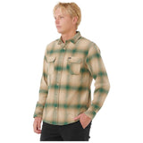 Sobrecamisa Rip Curl Count Flannel "Khaki Rock"