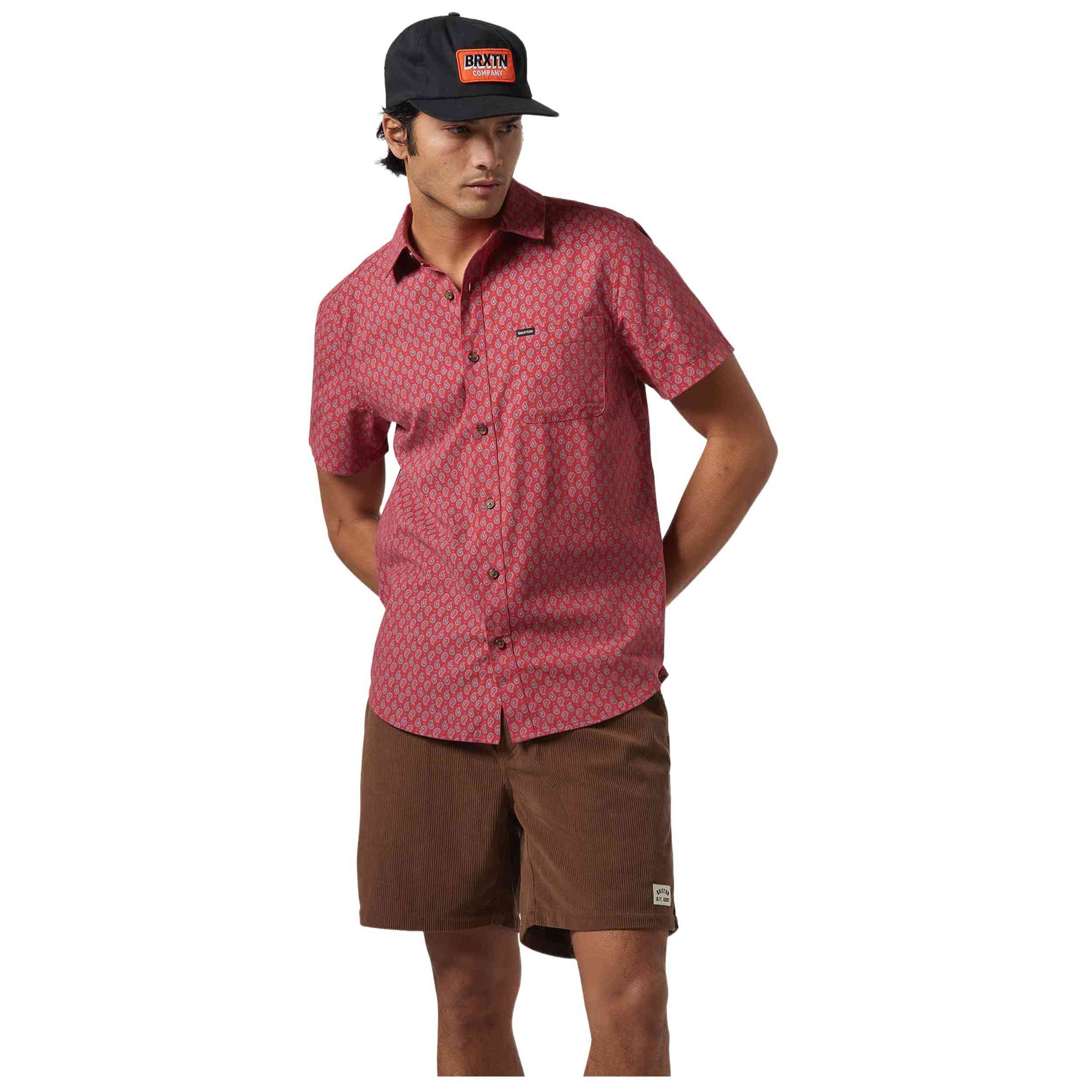 Camisa Brixton Charter Print