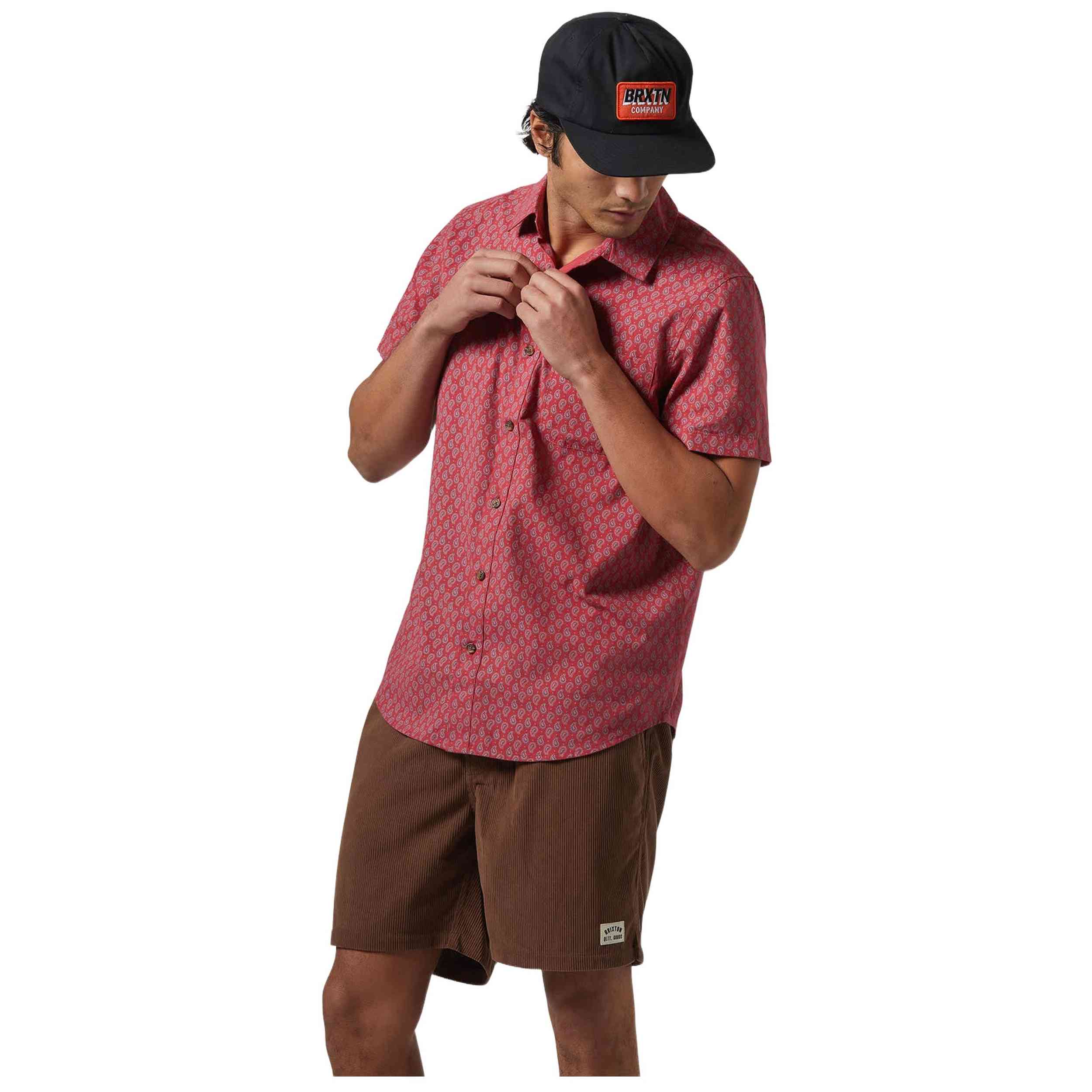 Camisa Brixton Charter Print
