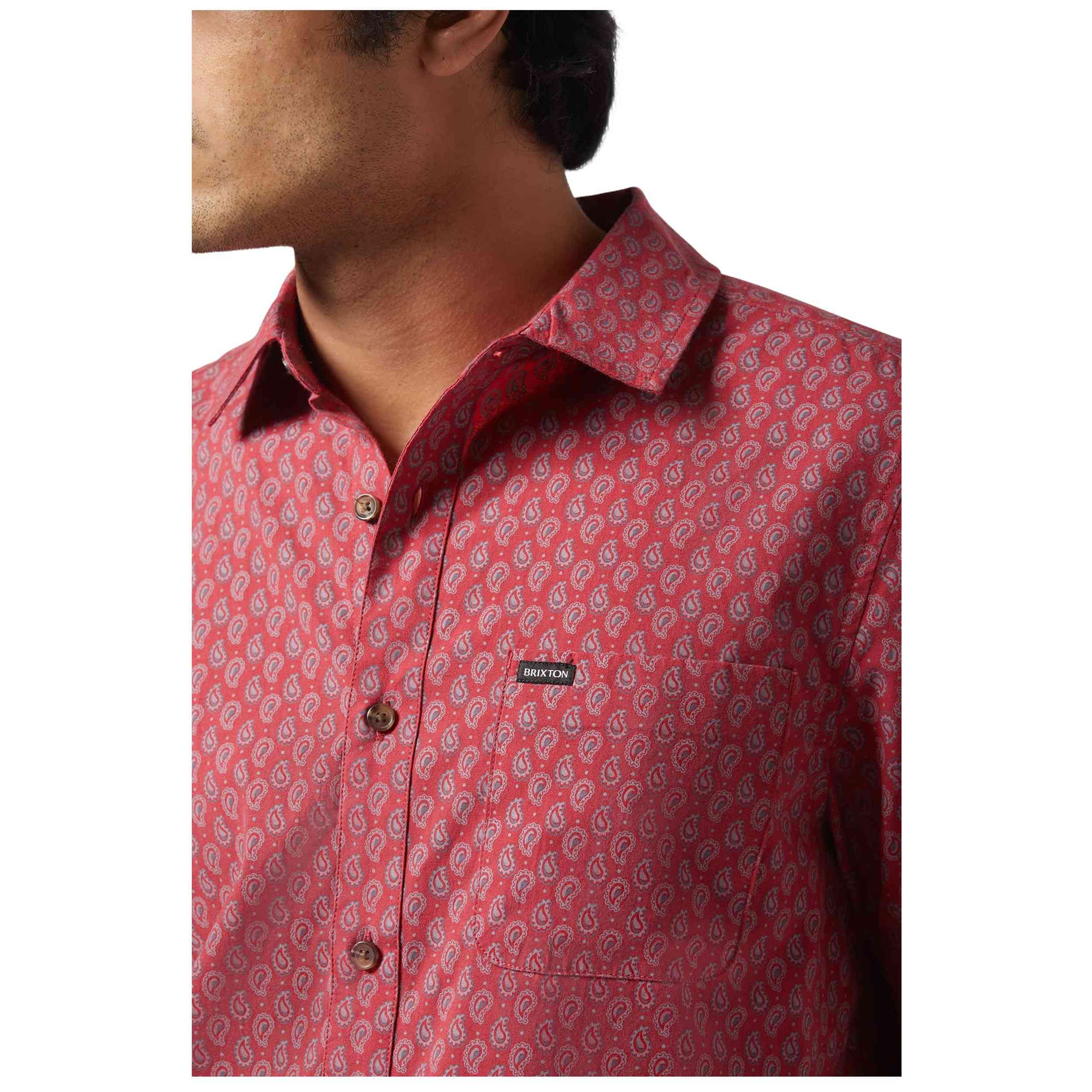 Camisa Brixton Charter Print