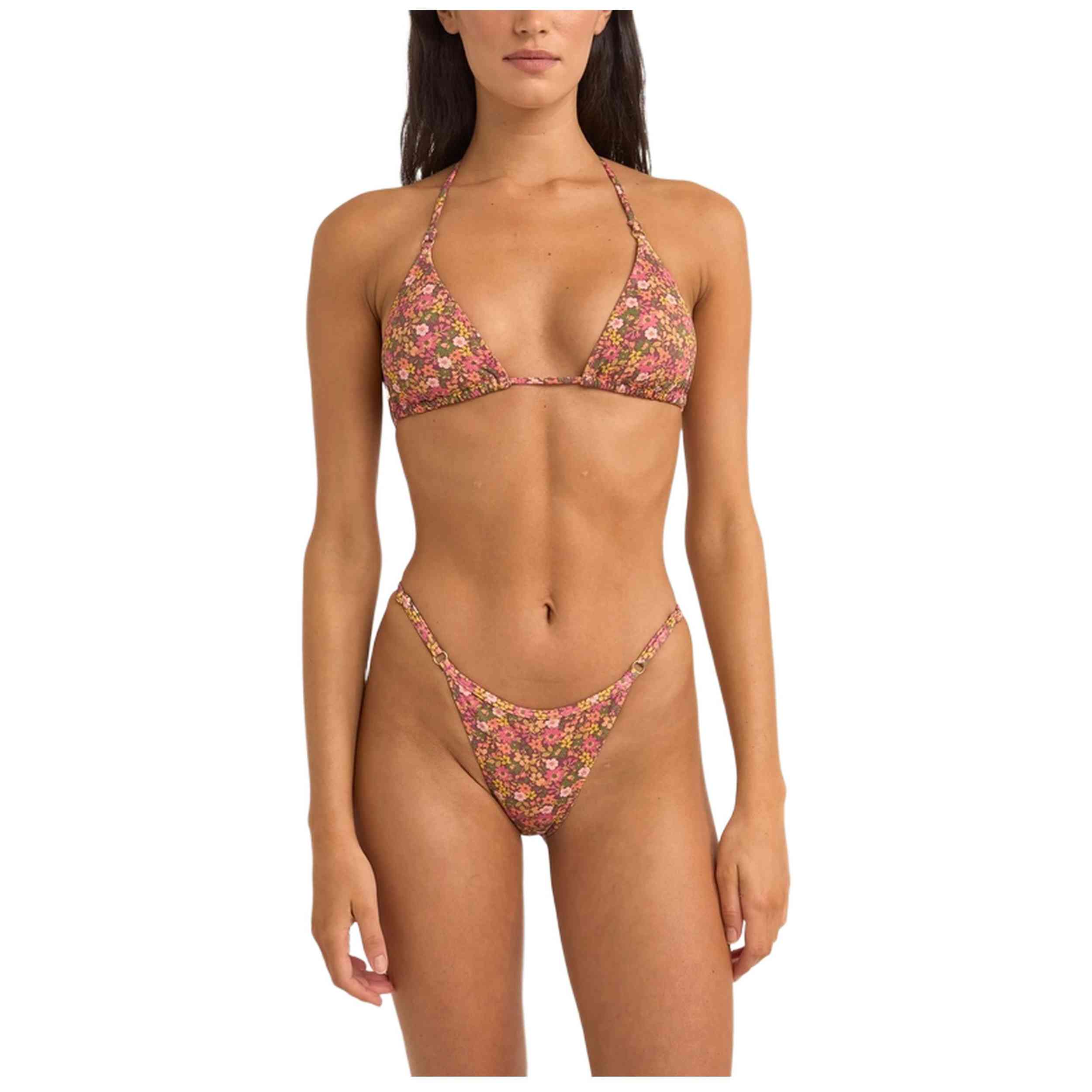 Top De Bikini Rhythm Marie Floral Sli Tri