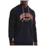 Sudadera Con Capucha Under Armour Rival Terry Athletic "Negro/Rojo"