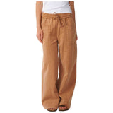 Pantalon Largo Rip Curl Bossa Nova Twill Wide Leg "Marron"