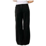 Pantalon Largo Rip Curl Bossa Nova Twill Wide Leg "Negro"