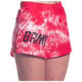 Camiseta De Manga Corta Grimey Scream Tie Dye