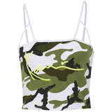 Top Karl Kani Cropped Camo