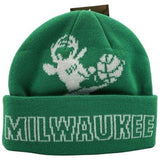 Gorro Mitchell & Ness Milwaukee Bucks Hardwood Classics K.O. Beanie