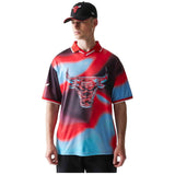 Camiseta De Manga Corta New Era Nba Chicago Bulls Unisex
