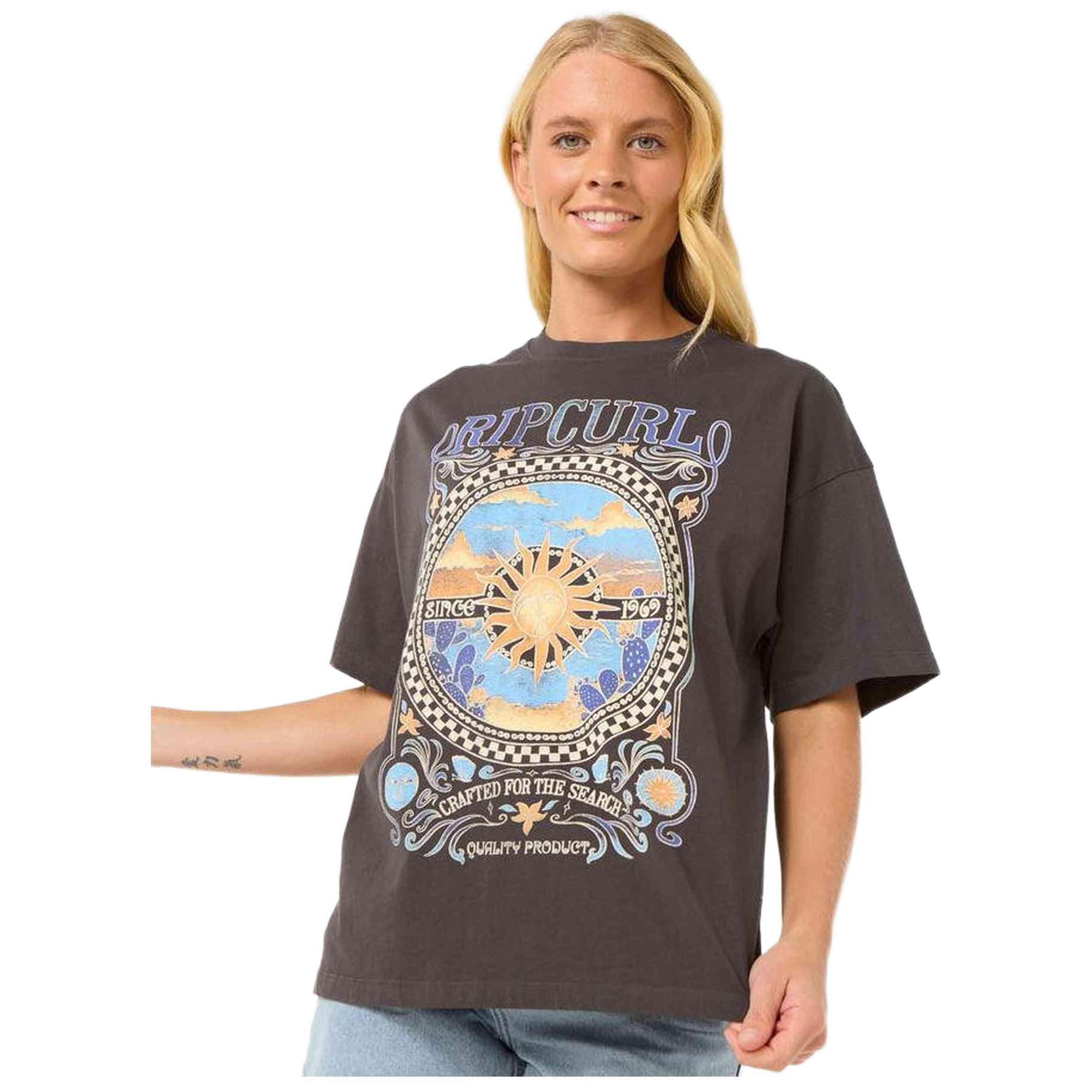 Camiseta De Manga Corta Rip Curl Luna Heritage