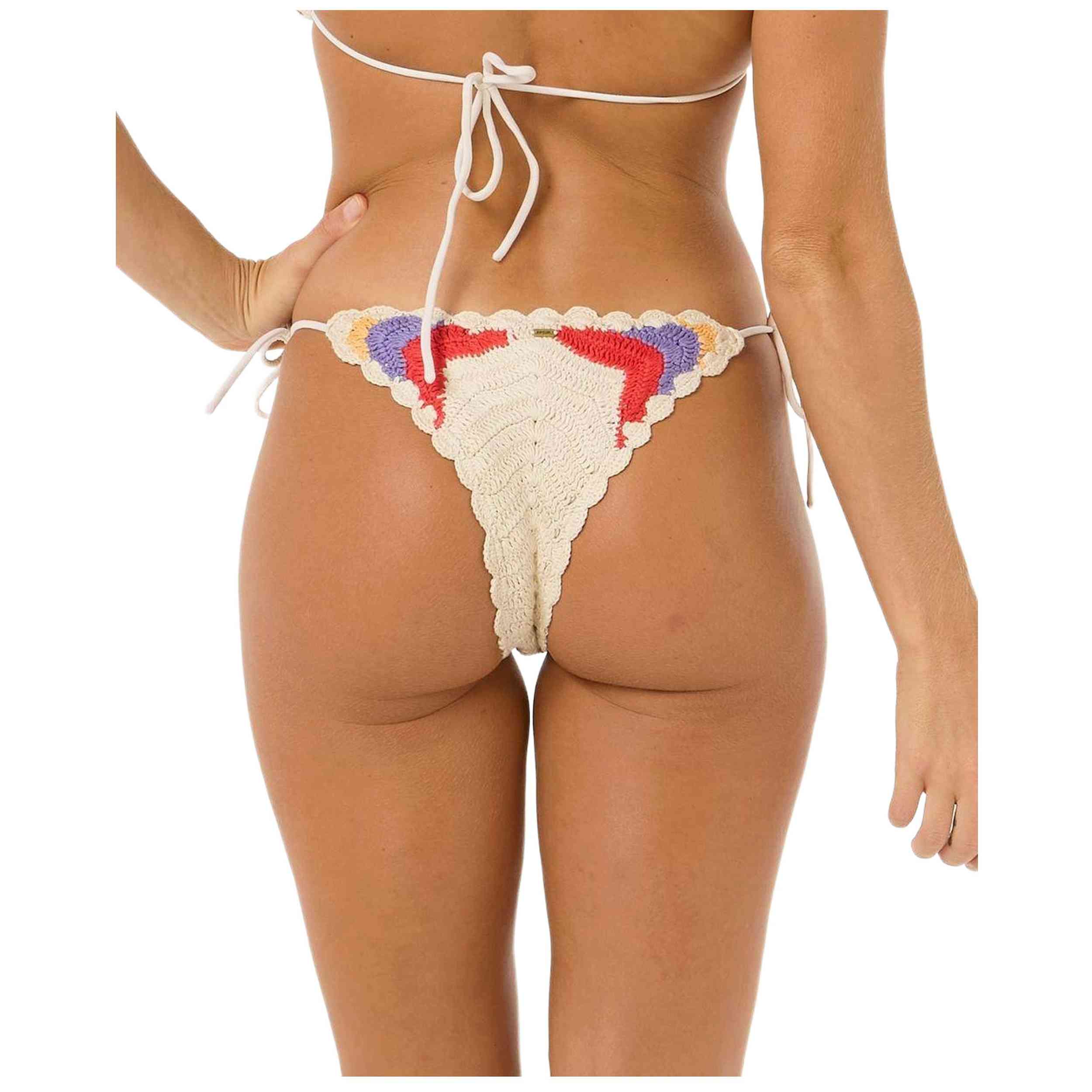 Braguita De Bikini Rip Curl Cove Crochet High Leg Skimpy