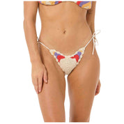 Braguita De Bikini Rip Curl Cove Crochet High Leg Skimpy