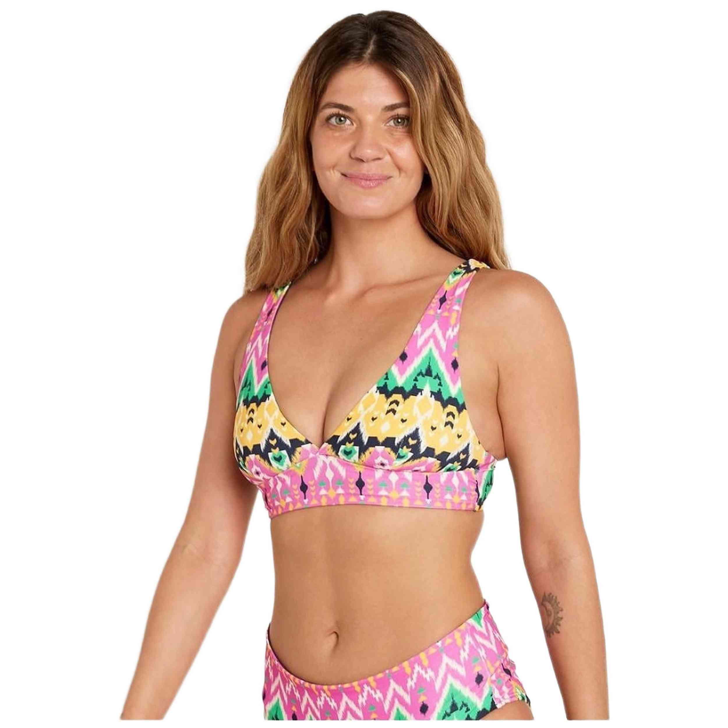 Top De Bikini Rip Curl Ikat Geo Halter Revo
