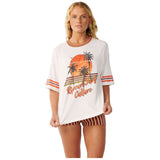Camiseta De Manga Corta Rip Curl Surf Culture "Blanco"