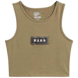 Camiseta De Tirantes Vans Upworn Fitted Tank "Bay Leaf"