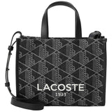 Bolso Lacoste Heritage Jacquard Cotton S "Negro"
