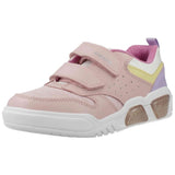 Zapatillas Geox Illuminus "Rosa/Amarillo/Púrpura"