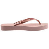 Sandalias De Plataforma Havaianas Slim Flatform "Rosa"