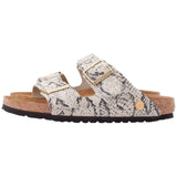 Sandalias Birkenstock Arizona "Snake White"