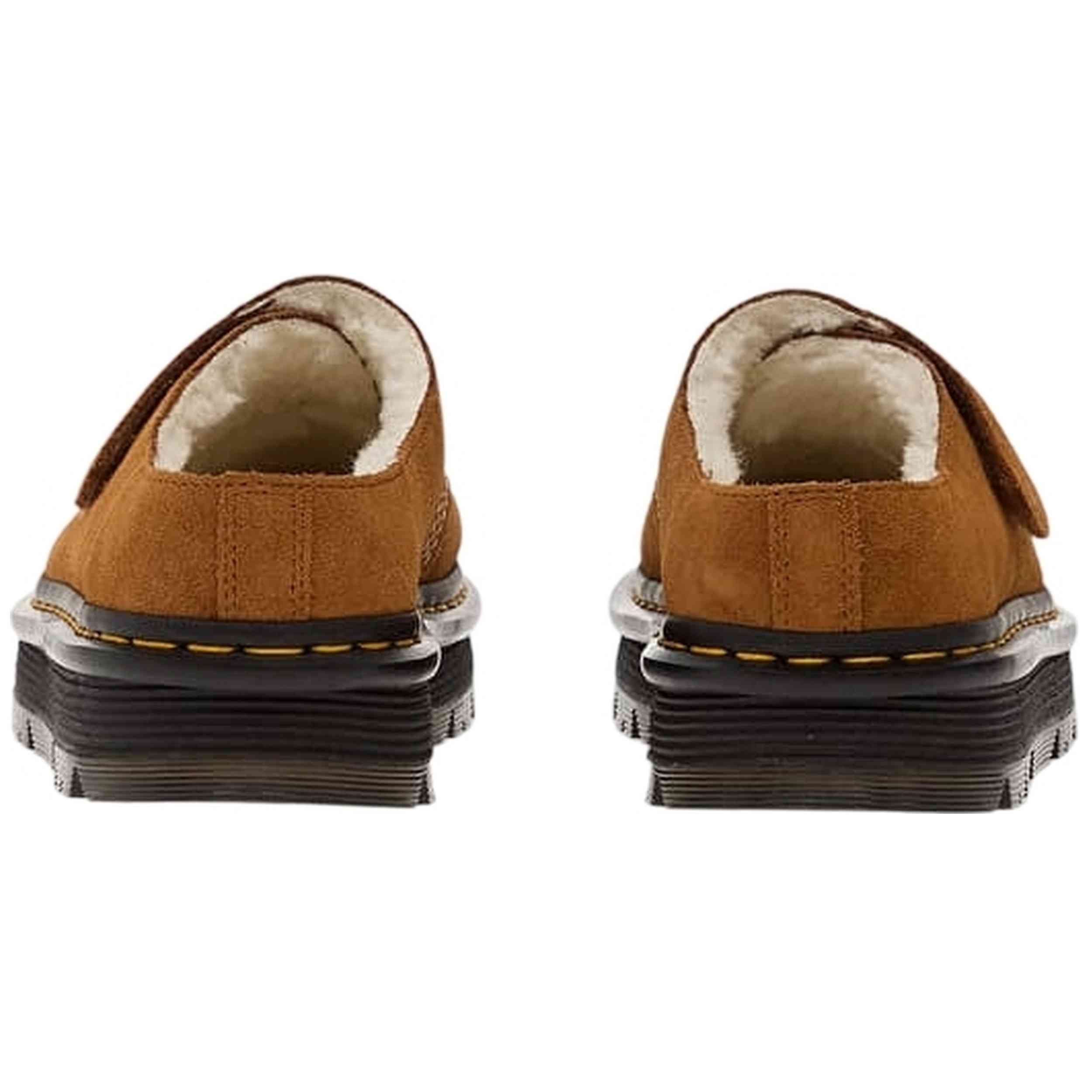 Zuecos Dr. Martens Zebzag Anywair Warm Lined "Desert Brown"