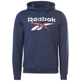 Sudadera Con Capucha Reebok Identity Fleece Stacked Logo
