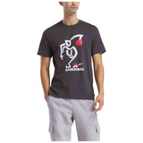 Camiseta De Manga Corta Reebok Camiseta Reebok Basketball Graphic Series Attack "Washed Black"
