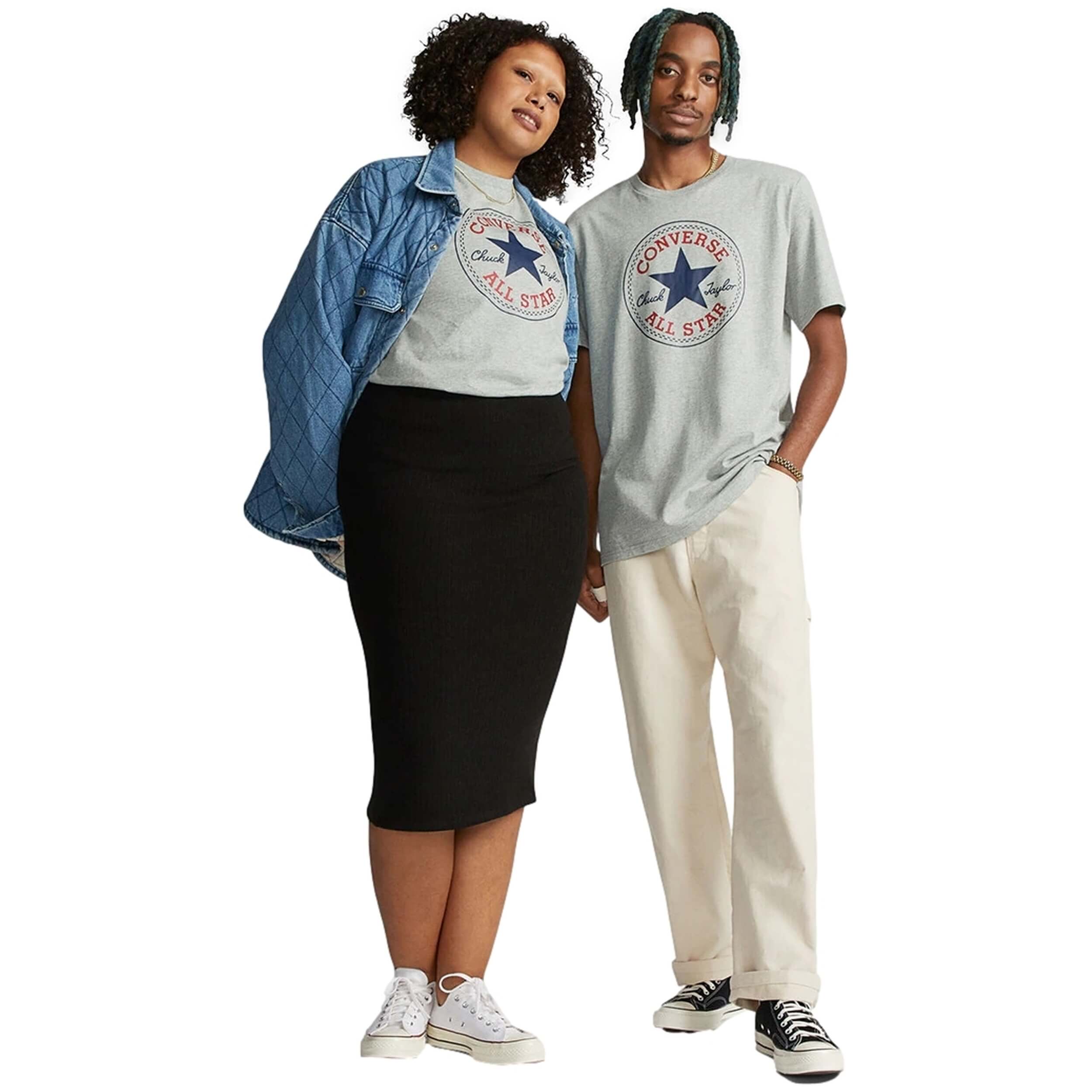 Camiseta De Manga Corta Converse Chuck Patch Core