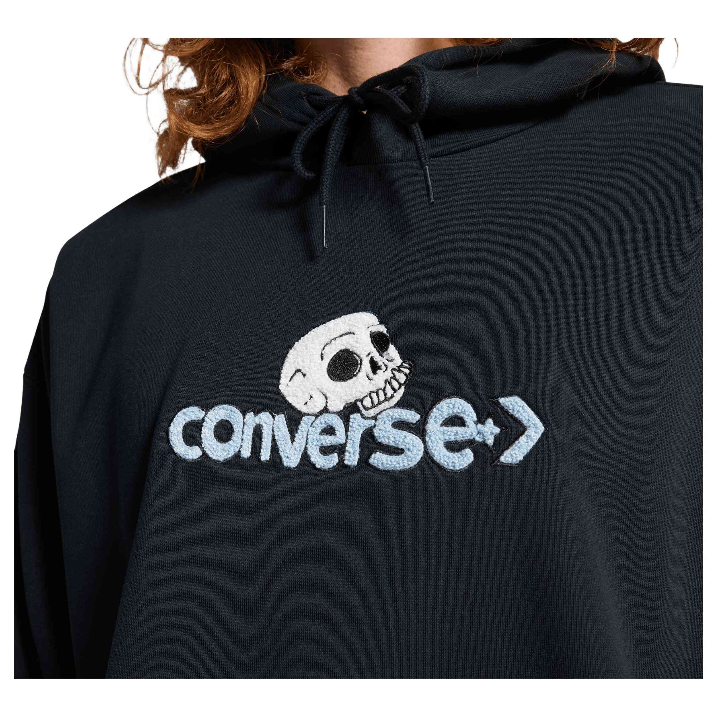 Sudadera Con Capucha Converse Skull