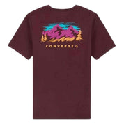 Camiseta De Manga Corta Converse Abstract Mountain