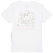 Camiseta De Manga Corta Converse Flower Garden