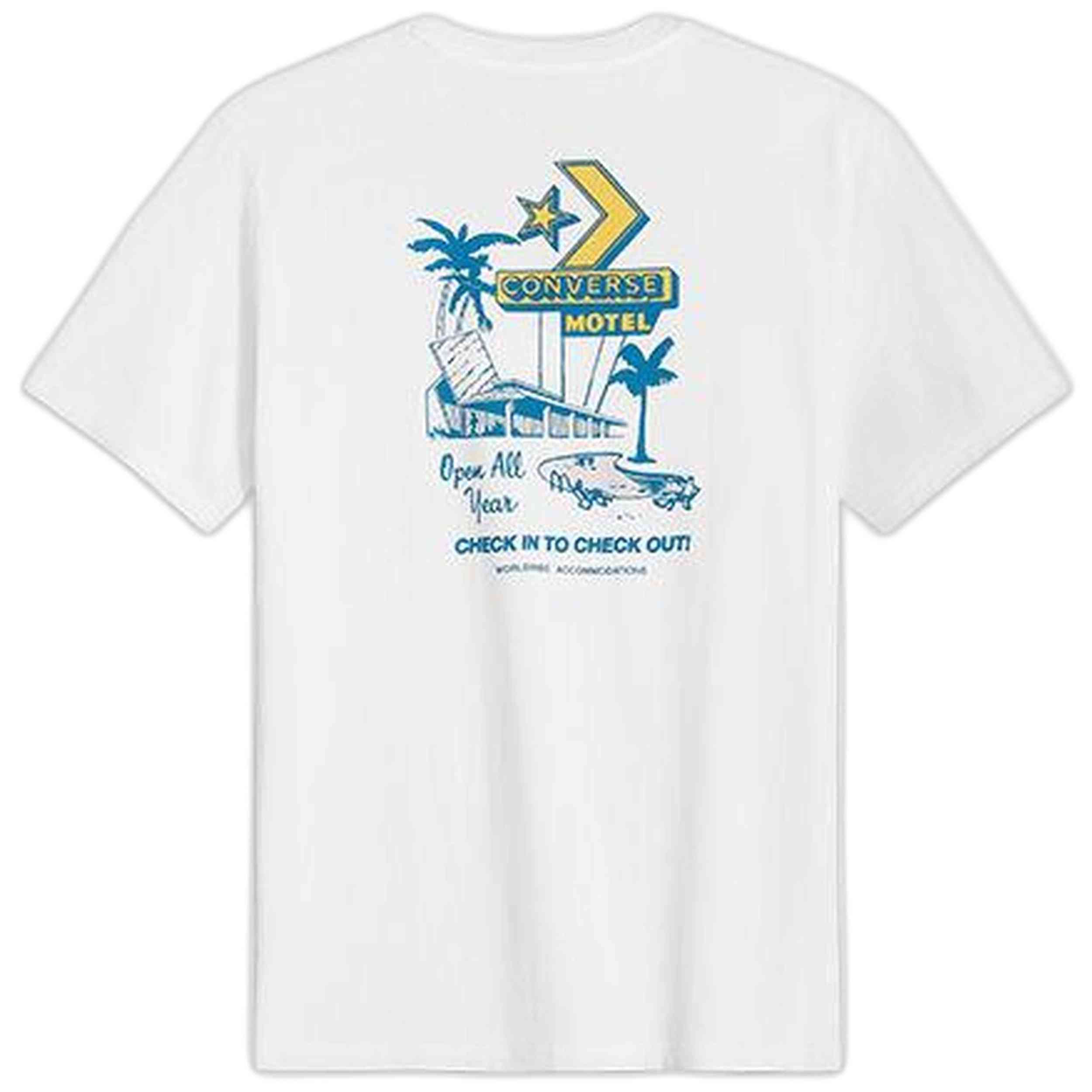 Camiseta De Manga Corta Converse Motel