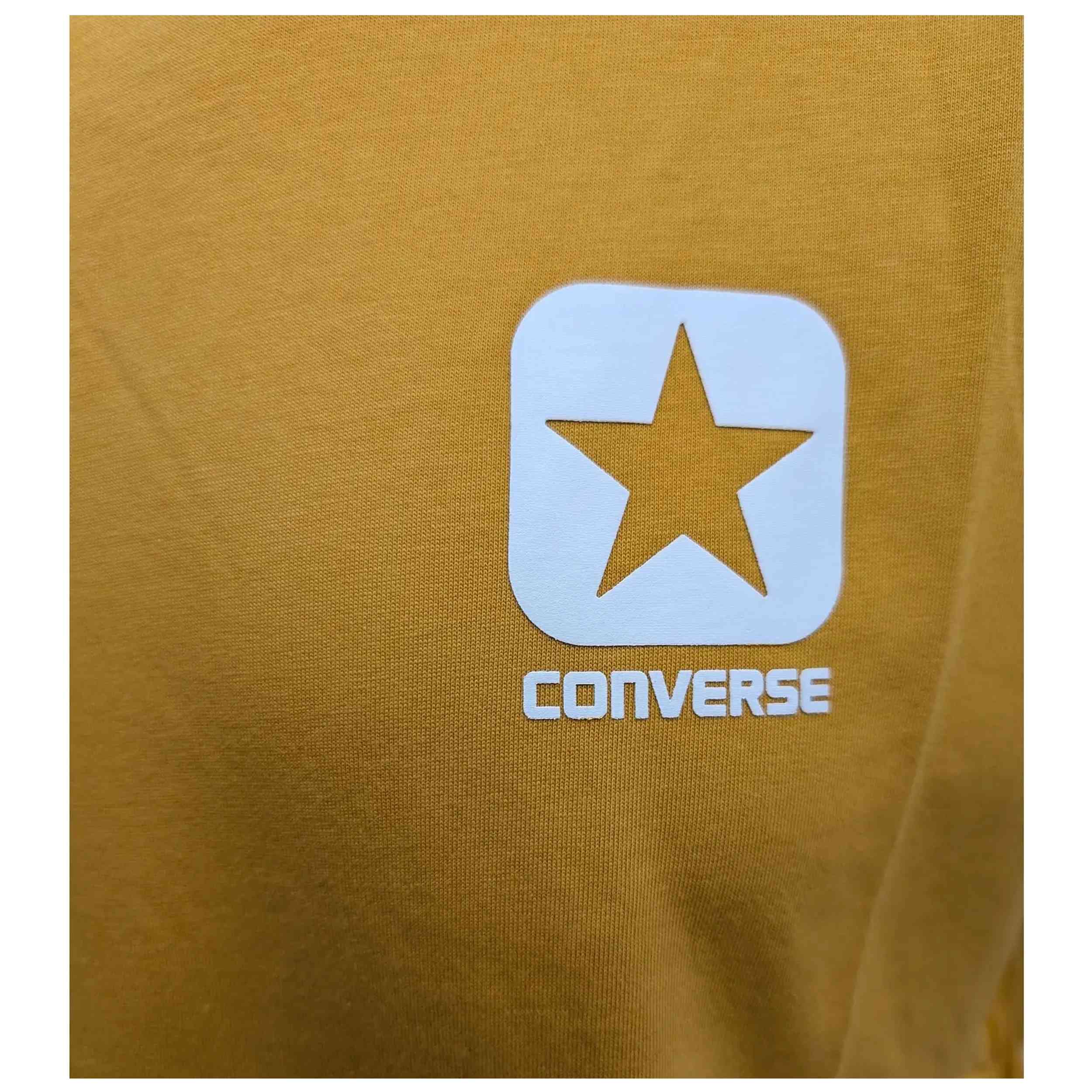 Camiseta De Manga Corta Converse Square Logo Minimal