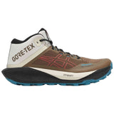 Zapatillas De Trekking Asics Zapatillas Asics Gel-Trabuco Mt Gore-Tex Blanco Marrón Negro