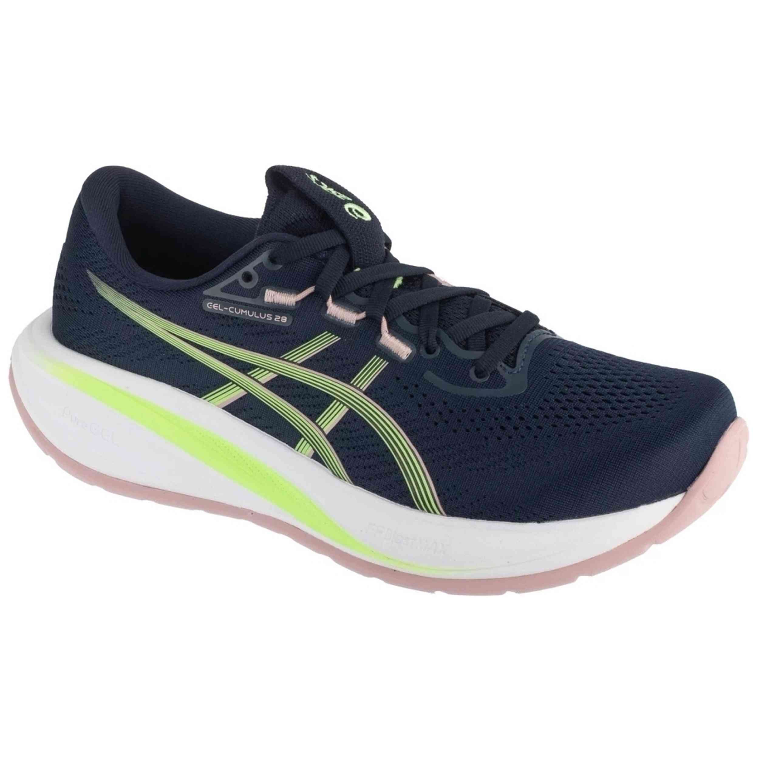 Zapatillas De Running Asics Gel-Cumulus 28 "Azul / Verde"