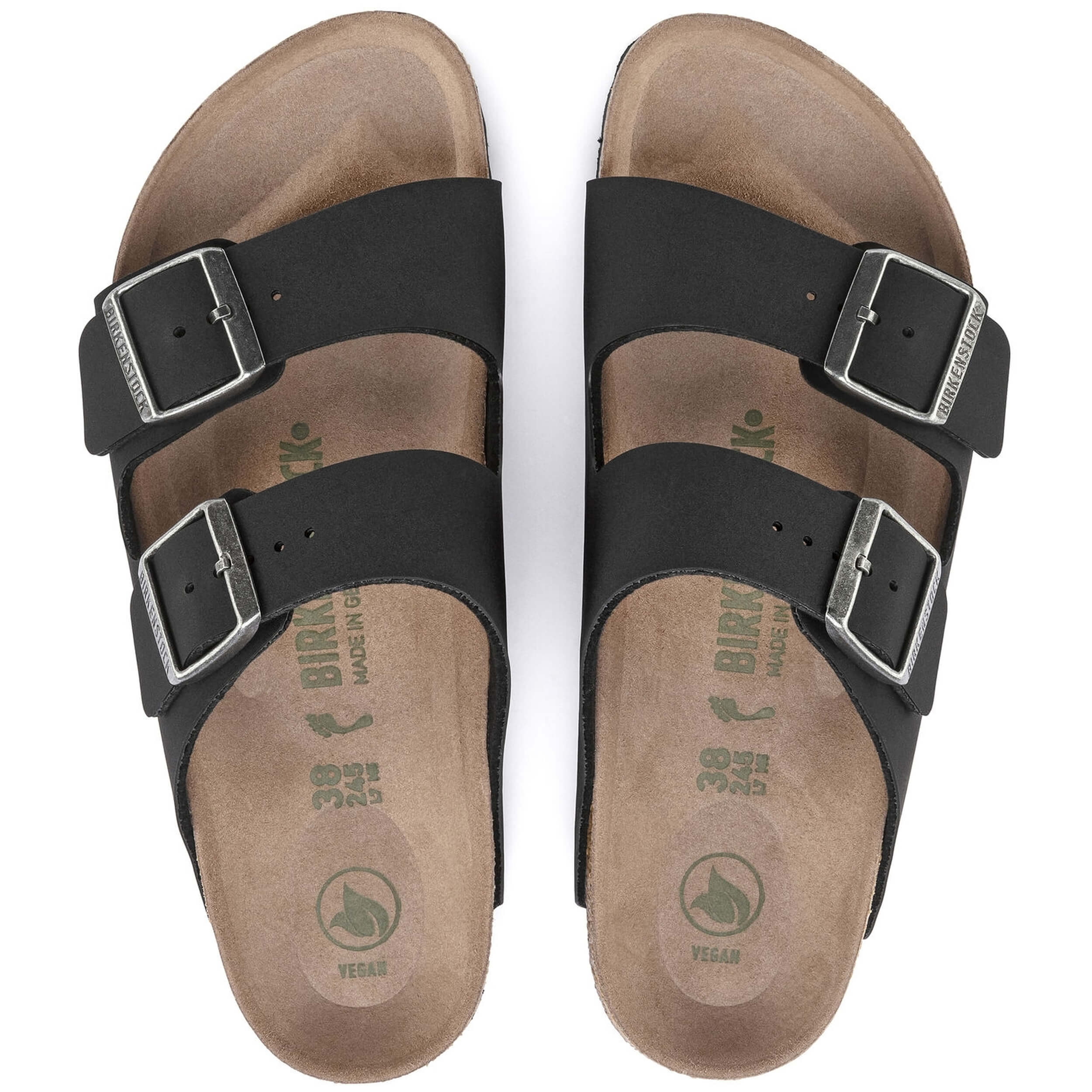 Sandalias Birkenstock Arizona Vegan Birko-Flor Nubuck