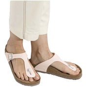 Birkenstock Gizeh Bfbc Earthy Veg Light Rose Veg Flip Flops