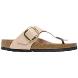 Sandalias Birkenstock Birkenstock Gizeh Big Buckle Natural Leather Women'S High-Shine New Beige