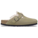 Zuecos Birkenstock Boston Shearling Estrecho