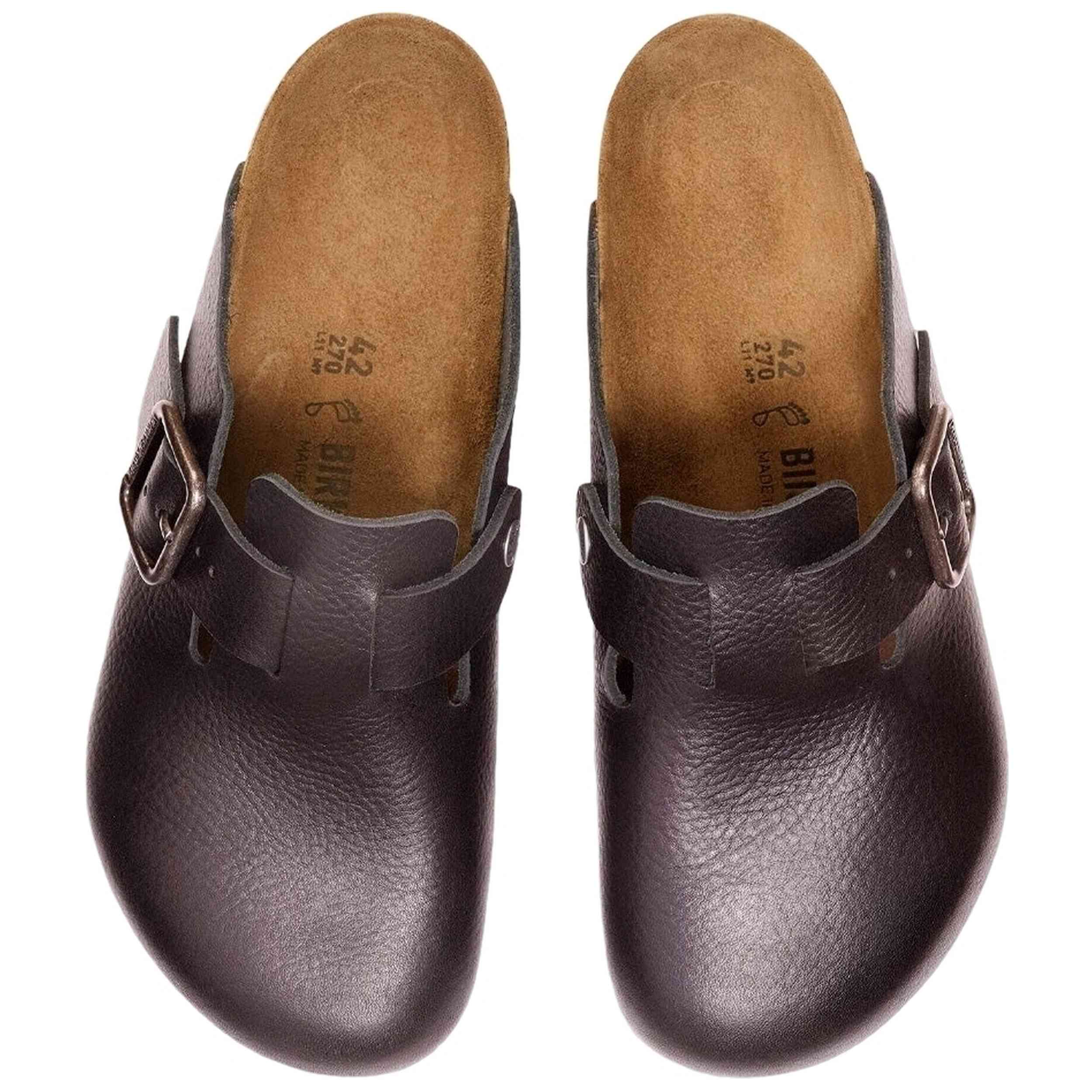 Zuecos Birkenstock Boston Wire Buckle "Negro"