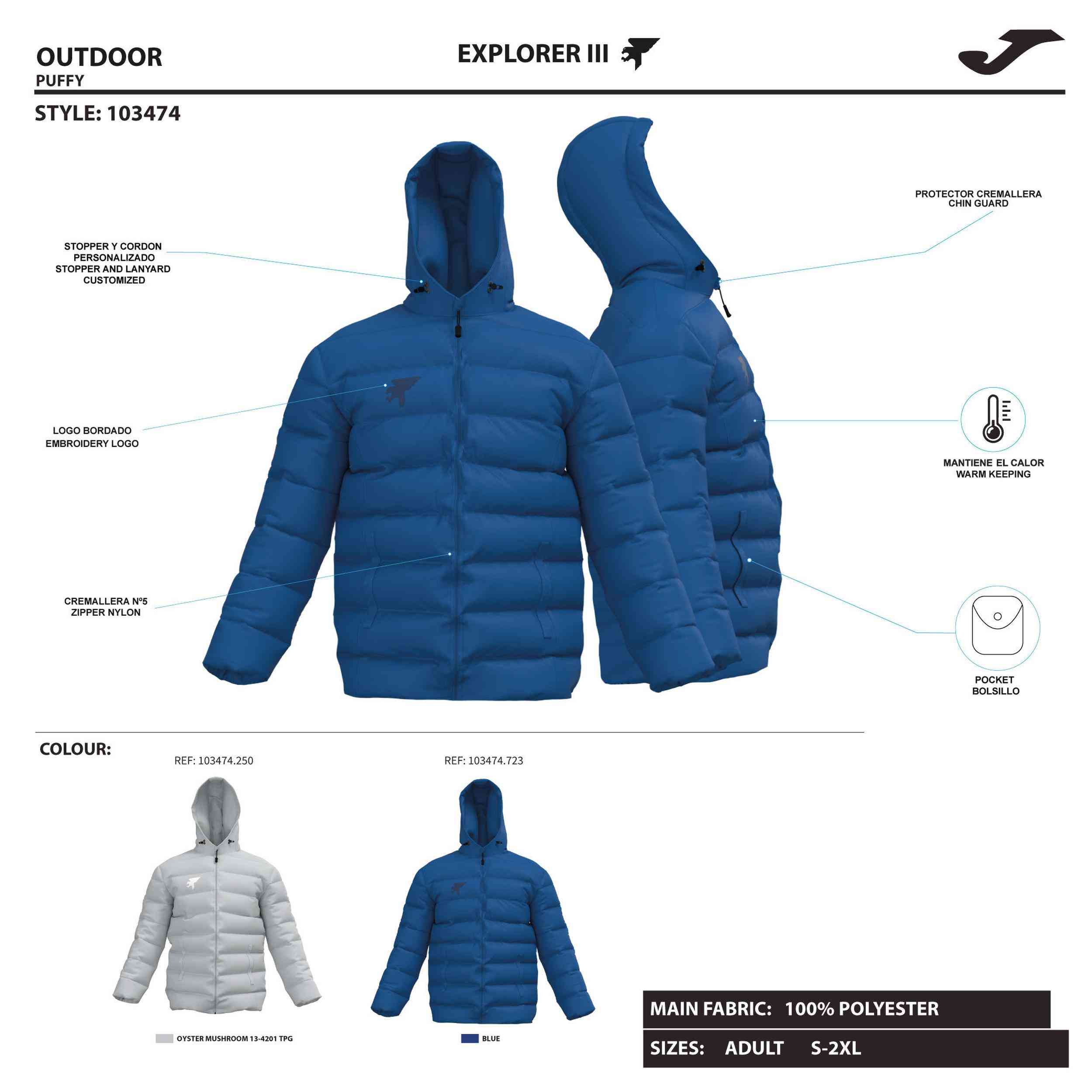 Chaqueta Joma Explorer Iii