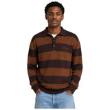 Polo De Manga Larga Rhythm Ventura "Brown/Black"