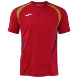 Camiseta De Manga Corta Joma Camiseta Manga Corta Championship 20 Negro Rojo