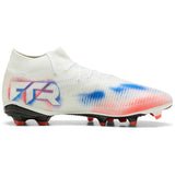 Botas De Futbol Puma Future 8 Pro Fg "White-Red-Blue"